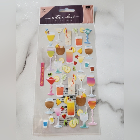 Scrapbook Stickers Lot Vacation, Get Away Summer Time - Picture 2 of 16